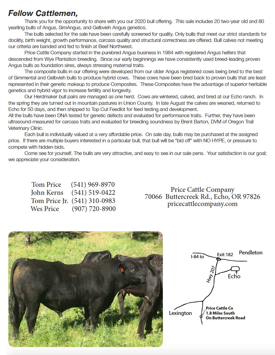 Price Cattle Company